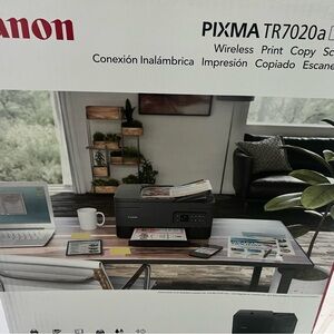 Canon PIXMA TR7020a Wireless All-in-One Printer - Black